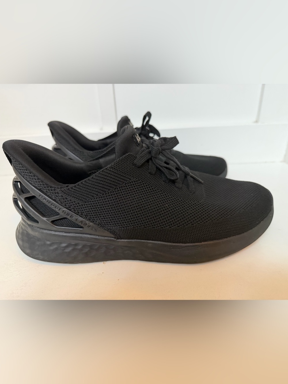 Kizik Athens Mens Size 10.5 M Hands Free Black Slip On Comfort Sneaker Shoes